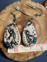 Kokopelli the Music Deity earrings