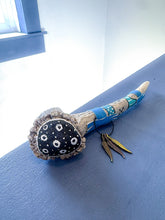 Handcrafted Antler Pipe | Mountain Design Freehand