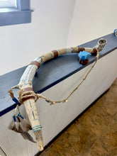 Handcrafted Antler Long-Stem Pipe | Traditional Freehand Design